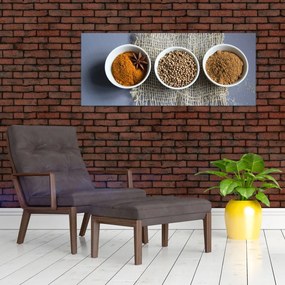 Tablou cu condimente (120x50 cm)