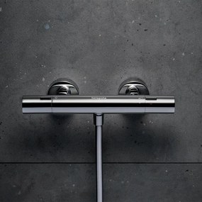 Baterie dus Hansgrohe Ecostat Fine termostatata crom lucios