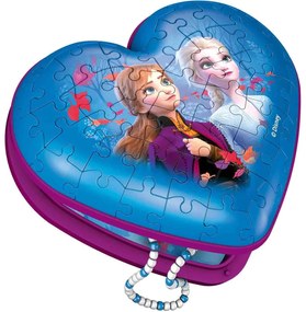 PUZZLE 3D CUTIE INIMA FROZEN, 54 PIESE - RAVENSBURGER (RVS3D11236)