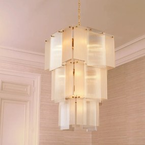 Candelabru design LUX, Sticla, Alama Antic, Giardano