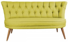 Canapea 2 Locuri, Lemn Solid, Richland Loveseat, Verde