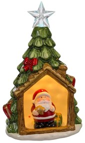 Decorațiune luminoasă de Crăciun din ceramică Casa Selección