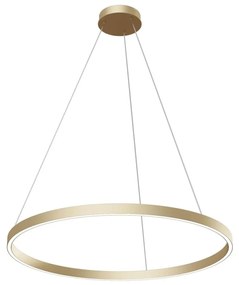 Lustră LED pe cablu Maytoni MOD058PL-L42BS4K RIM LED/51W/230V d. 80 cm auriu