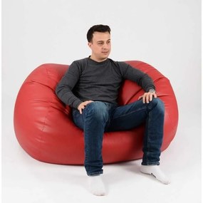 Fotoliu tip Canapea Relaxo XL2, Material Piele ecologica - Red