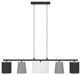 Eglo 98588 - Lustră pe cablu ALMEIDA 5xE14/25W/230V