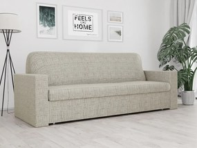 Husa elastica pentru canapea cu 3 locuri Karo bej
