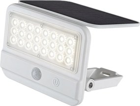 Lampa solara cu senzor de miscare Flaxton alb
