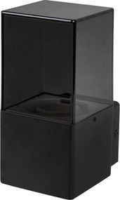 Aplică de exterior pentru perete 1xE27/40W/230V IP44 negru/fumuriu