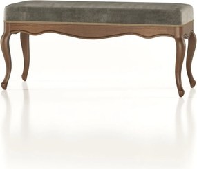Băncuță lemn masiv, 113 × 43 × 52 cm - Vanilla