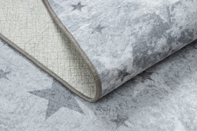 JUNIOR 51798.804 covor lavabil Stele pentru copii anti-alunecare - gri - SECUNDAR-COTATI PRODUSUL