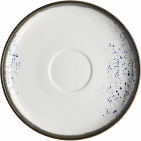 Mäser Farfurie de cafea Pintar Alb puncte albastre14 cm, L