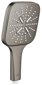 Para dus patrata Grohe Rainshower Smartactive 130 cu 3 functii, antracit periat Hard Graphite Antracit periat