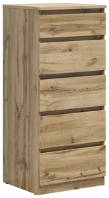 Comodă Tetrix 3 (stejar wotan) . Promo -44%. 1098541