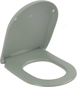 Capac WC Villeroy&Boch Antao functie SoftClosing si QuickRelease verde Morning Green