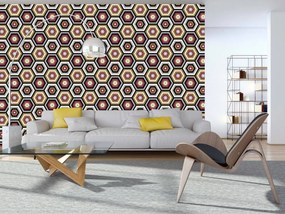 Fototapet - Hexagon (254x184 cm)