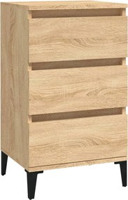vidaXL Noptieră, stejar sonoma, 40x35x70 cm, lemn prelucrat