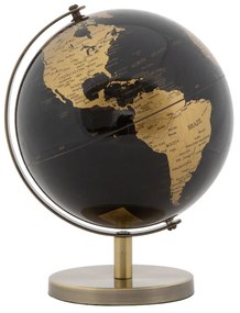 Decorațiune în formă de glob Mauro Ferretti Globe Bronze, ø 13 cm