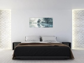 Tablou cu natura iarna (120x50 cm)