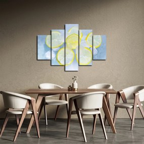 Tablou cu lămâie în gheață (150x105 cm)