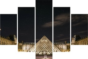 Tablou - Louvre nocturn (150x105 cm)