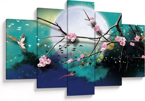 Tablou - Copac,grafic (150x105 cm)