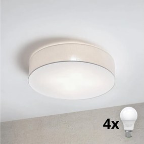 Brilagi - Plafonieră LED SIRIJA 4xE27/60W/230V, diam. 60 cm, albă