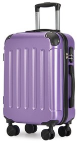 BONTOUR VERTICAL valiză cabină cu 4 roți 55x40x20cm , mov