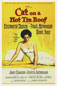 Ilustrație Cat on a Hot Tin Roof / Elizabeth Taylor