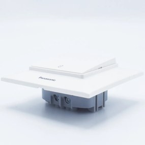 Intrerupator alternativ, 10A, IP20, Alb, Panasonic Arkedia Slim