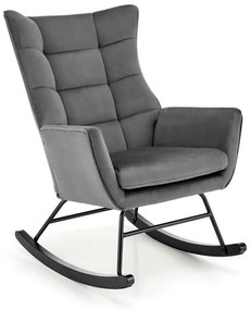 Scaun balansoar Bazalto, gri