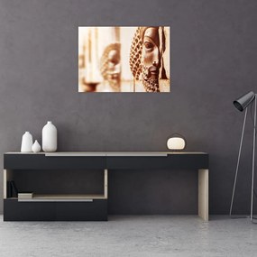 Tablou pe sticlă - Relief persan (70x50 cm)