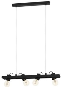 Lustră pe cablu Eglo 43848 PLIMSOLL 4xE27/15W/230V