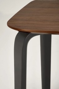 Masa Pedro nuc/negru L160 cm