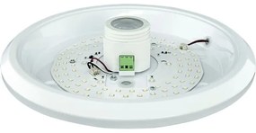 Plafonieră LED MANA cu senzor și modul de urgență integrat LED/12W/230V 4000K