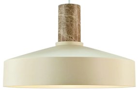 Lustra Design Modern, Metal, Marmura, Elvas bej