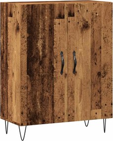 vidaXL Dulap, lemn vechi, 69,5x34x90 cm, lemn prelucrat