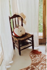 Pernă pentru copii din bumbac ø 30 cm Apple – Lorena Canals