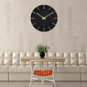 SENTOP | Ceas de perete rotund - Sentop | HDFK034 | din lemn