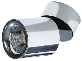 Spot LED aplicat, directionabil pentru tavan/plafon SIENA 10W 4000K crom