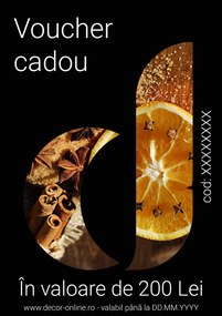 Voucher cadou în valoare de 200 Lei