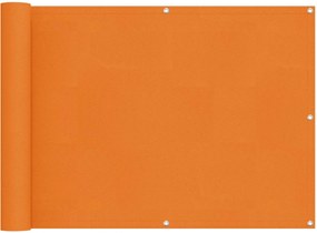 vidaXL Ecran de balcon Portocaliu 75 x 200 cm