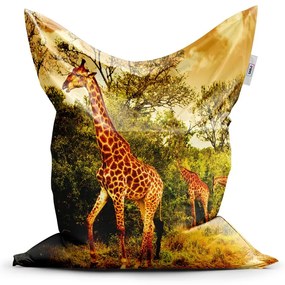 Sac de șezut Classic girafe - pentru copii, colorat