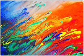 Tablou - Abstract colorat (90x60 cm)