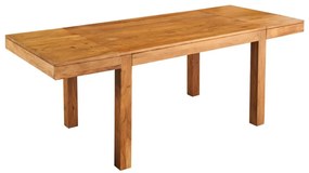 Masa extensibila din lemn de salcam PURE 120-200cm