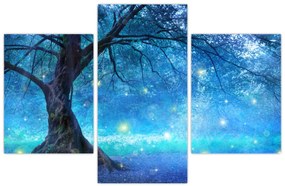 Tablou - Pădure mistică (90x60 cm)