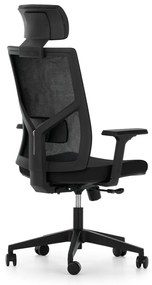 Scaun de birou Tauro, negru