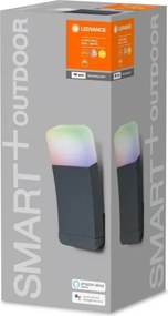 Ledvance - Aplica de exterior LED RGB SMART + CURVE LED/9W/230V IP44