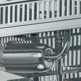 Elstead HOLBORN-F-PC - Aplica de exterior HOLBORN, 2x E27/60W/230V, IP44, crom lucios