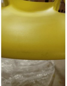 OFERTA Scaun din plastic galben KATO Calitatea II.