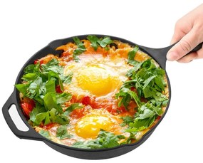 Tigaie tip grill din fontă ø 25 cm LITINA – Orion